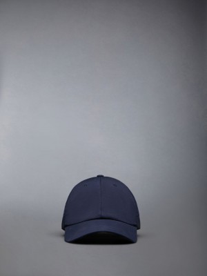 Gorras Thom Browne Typewriter Cloth Classic Baseball Hombre Azules | GFJ67N41771