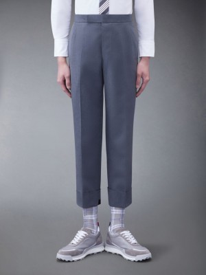 Pantalon Thom Browne Typewriter Cloth Classic Hombre Gris | NON40P51829