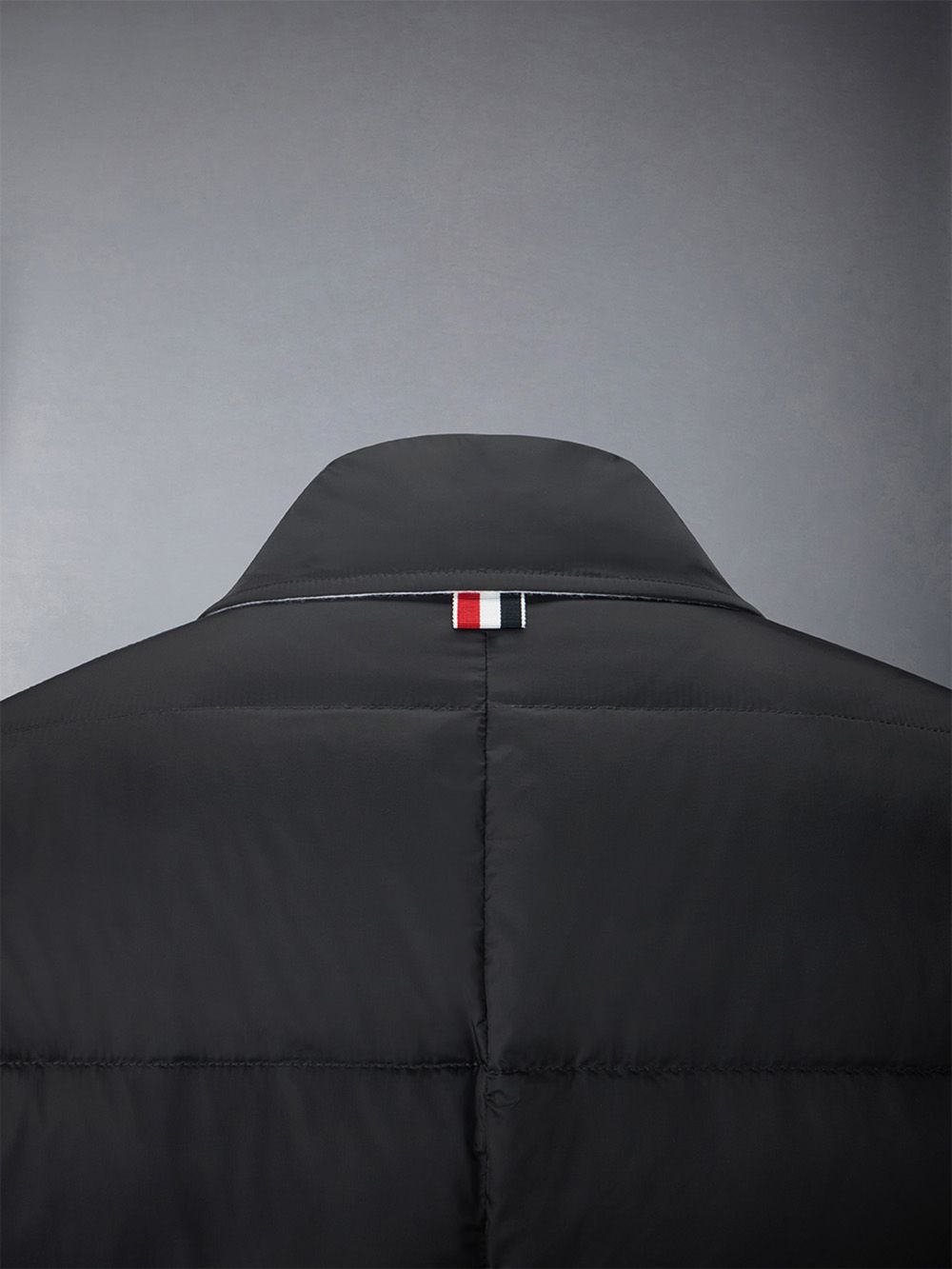 Abrigos Thom Browne Downfilled 4-bar Classic Bal Collar Hombre Negras | NID32A12129
