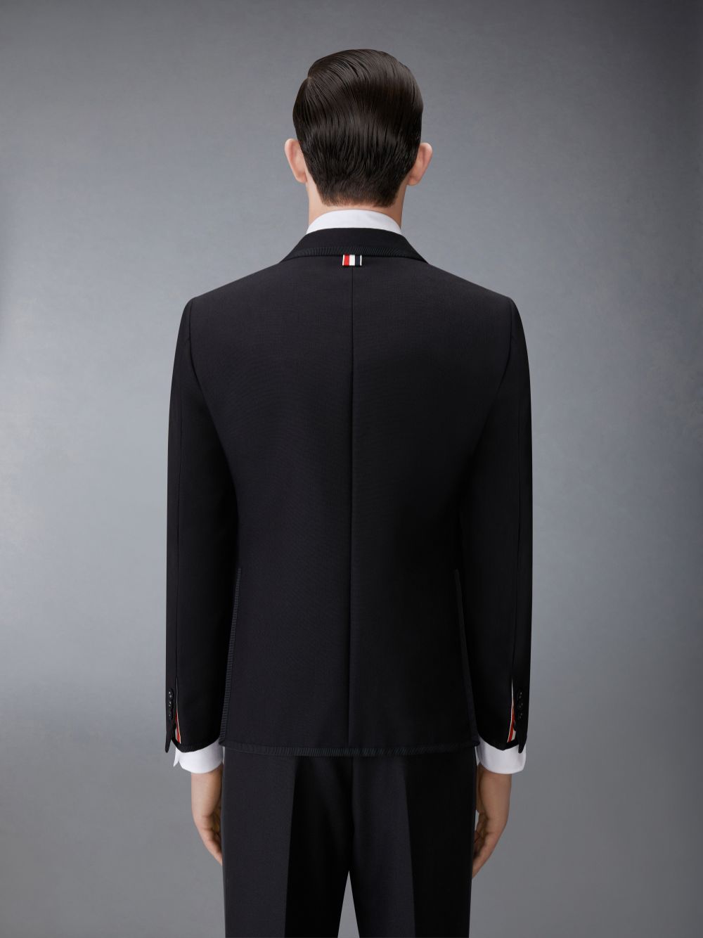 Abrigos Thom Browne Mohair Classic Sport Hombre Negras | VFG58E08836