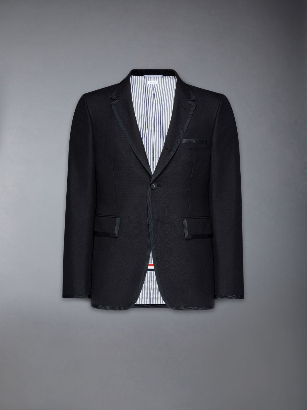 Abrigos Thom Browne Mohair Classic Sport Hombre Negras | VFG58E08836