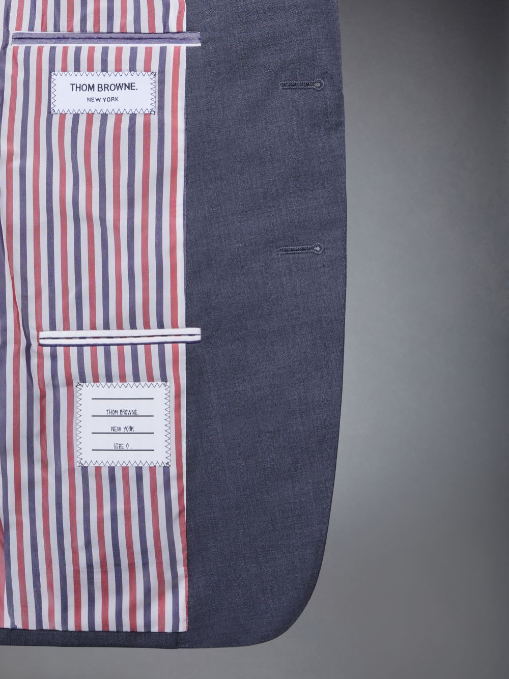Abrigos Thom Browne PLAIN WEAVE SUITING 4-BAR CLASSIC SPORT Hombre Gris | IEH86E62971