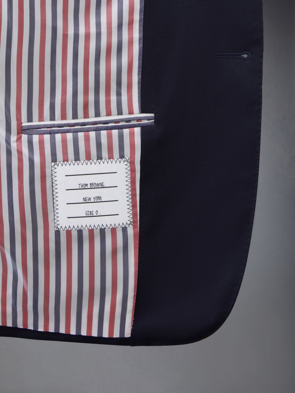 Abrigos Thom Browne Plain Weave 4-Bar High Armhole Sport Hombre Azules | RMN60Y80954