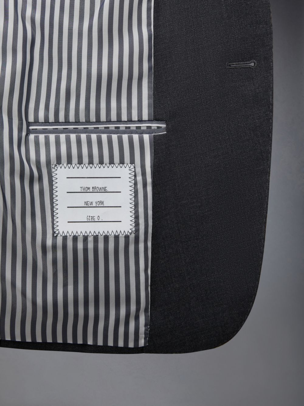 Abrigos Thom Browne Twill High Armhole Sport Hombre Gris | CKW86I75666