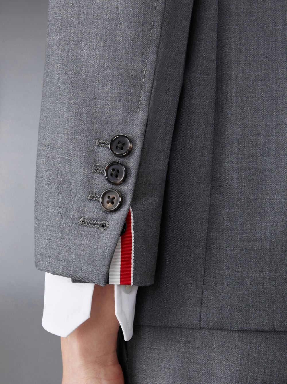 Abrigos Thom Browne Twill Sack Sport Mujer Gris | BLX86T69943