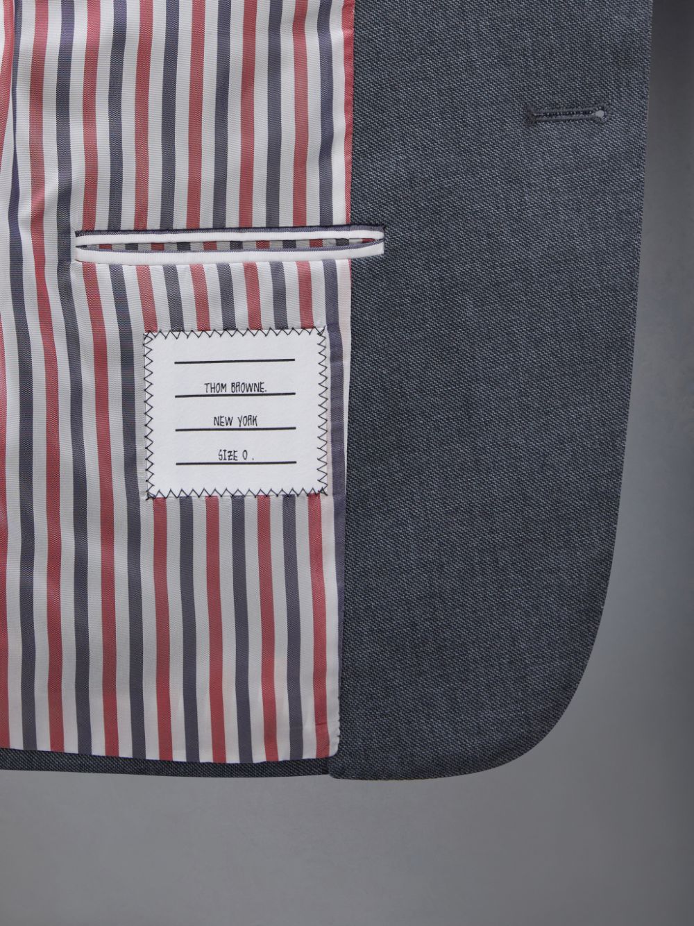 Abrigos Thom Browne Twill School Uniform 4-Bar High Armhole Sport Hombre Gris | SBJ37U68081