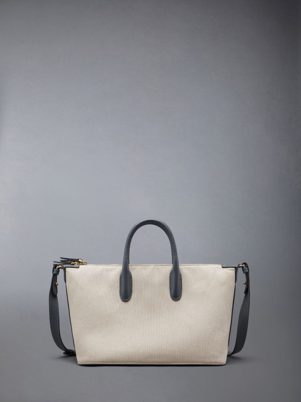 Bolsa Duffle Thom Browne Cotton Canvas Small Hombre Beige | HHN07R78352