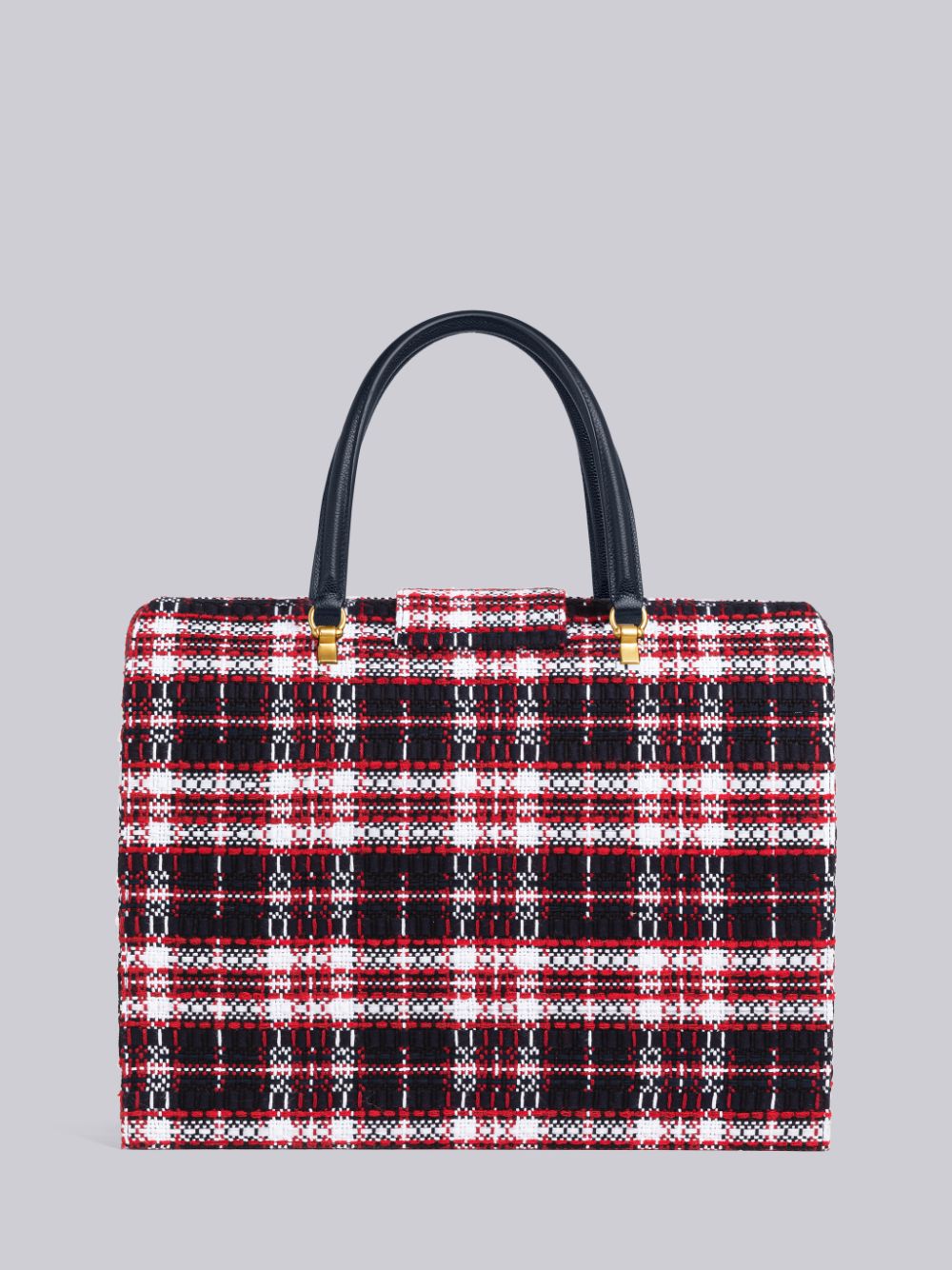 Bolsa Duffle Thom Browne Tartan Tweed Mr. Hombre Rojas | OLL67W38205