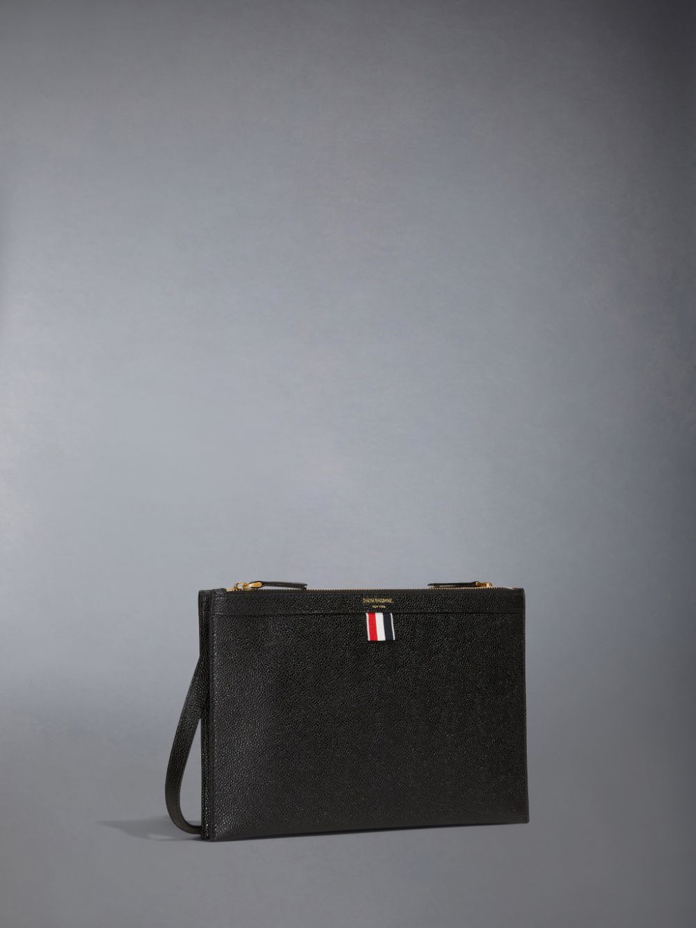 Bolsas Hombro Thom Browne logo-print Hombre Negras | RQD86T19619