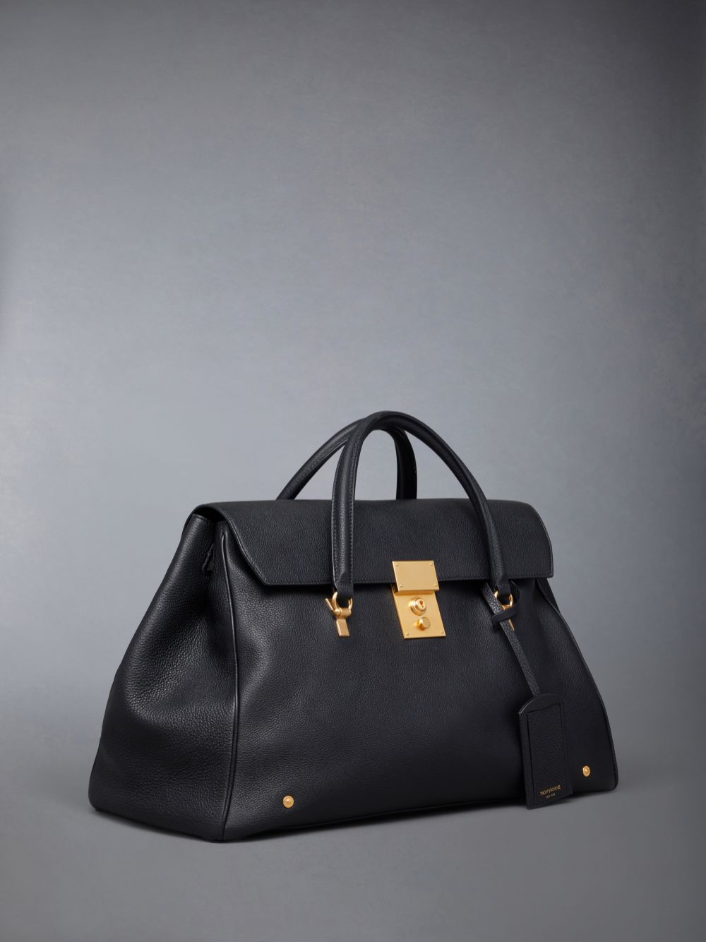 Bolso De Equipaje Thom Browne Calf Mr. Hombre Negras | QIP06F48424