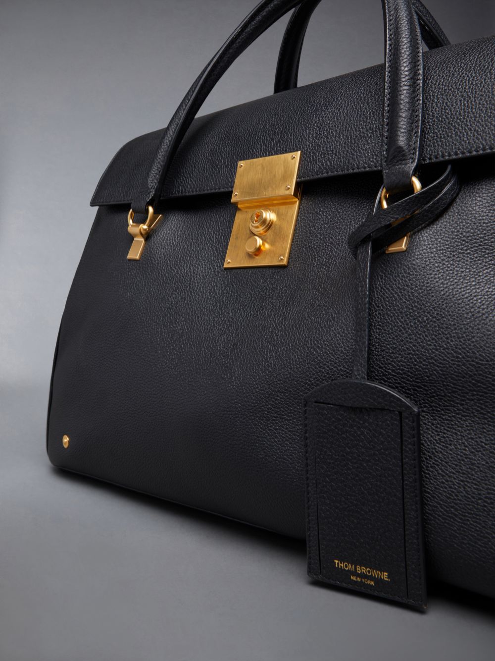 Bolso De Equipaje Thom Browne Calf Mr. Hombre Negras | QIP06F48424