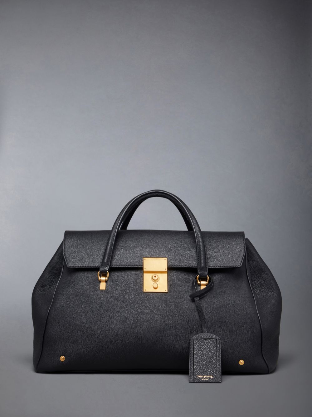 Bolso De Equipaje Thom Browne Calf Mr. Hombre Negras | QIP06F48424