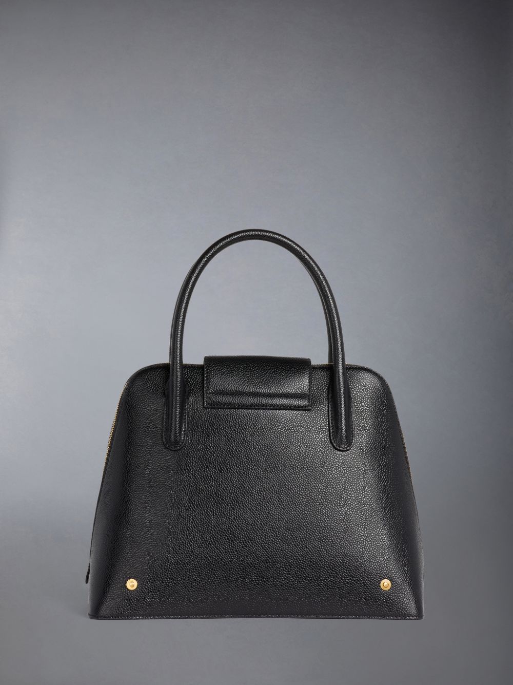 Bolso Satchel Thom Browne Pebble Grain Leather Removable Shoulder Strap Mrs. Mujer Negras | APJ40I15676