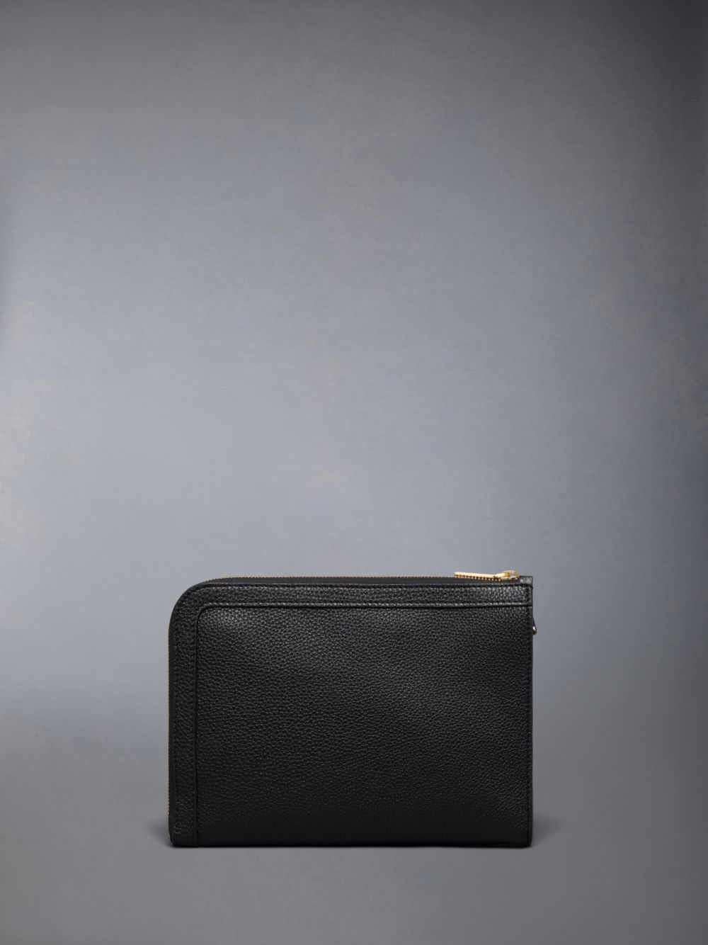 Bolsos De Mano Thom Browne Pebble Grain Mini Gusset Folio Hombre Negras | GRE55O23381
