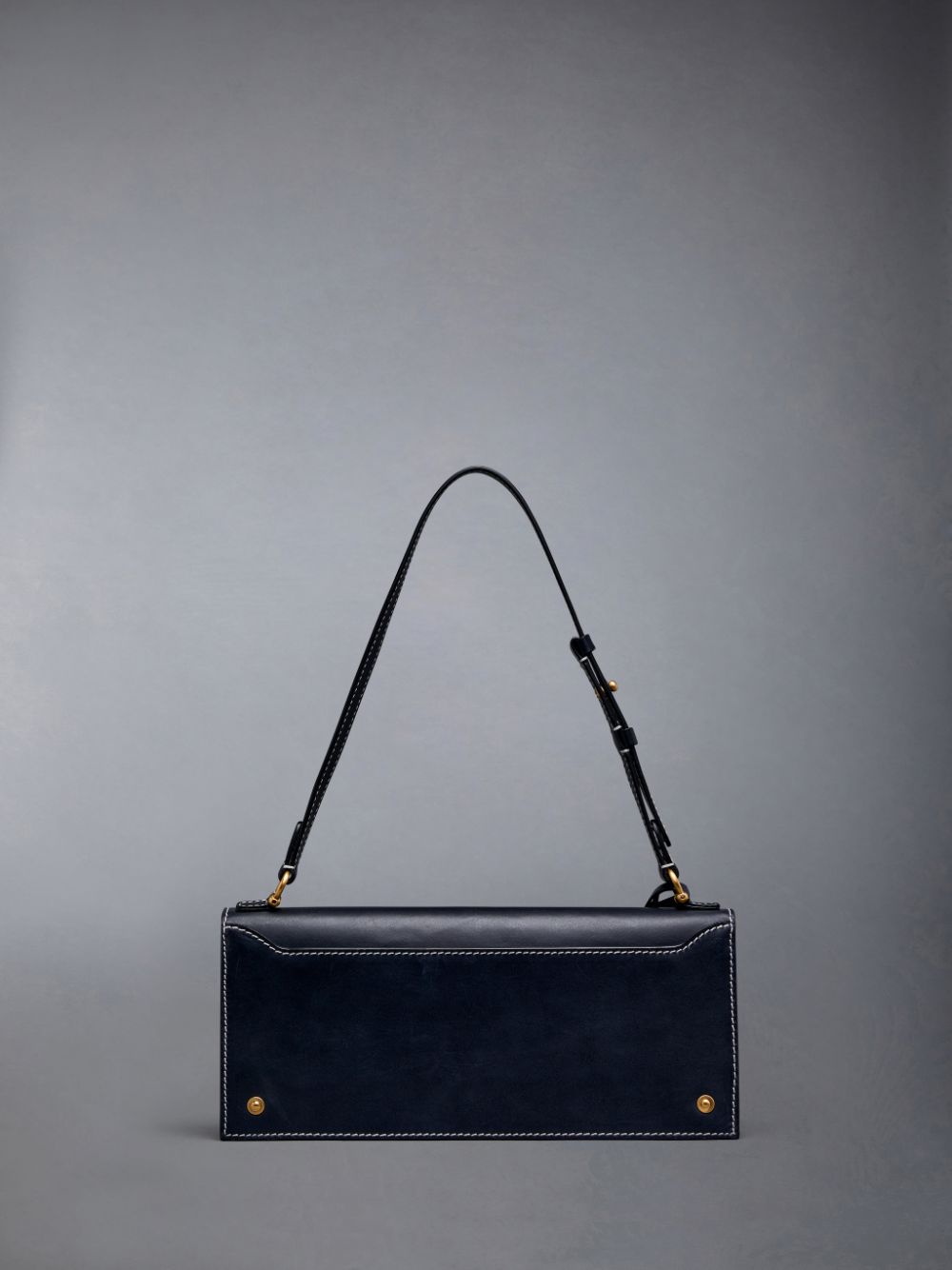 Bolsos De Mano Thom Browne Vacchetta Leather Mrs.uette Mujer Negras | UJB95W77650