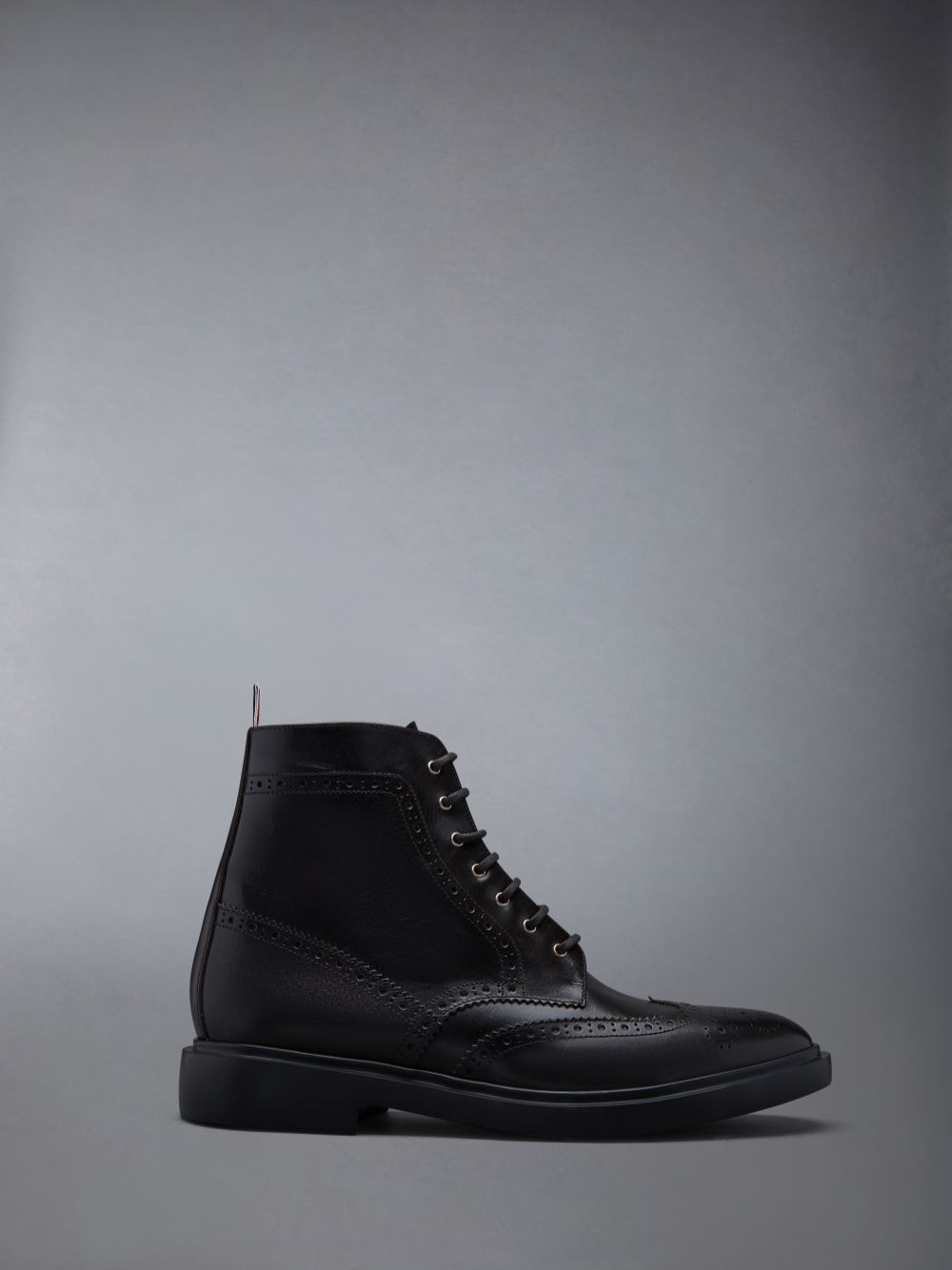 Botas Thom Browne CLASSIC WINGTIP W/ LIGHTWEIGHT RUBBER SOLE IN BOX CALF Hombre Marrones | ADC08L42923