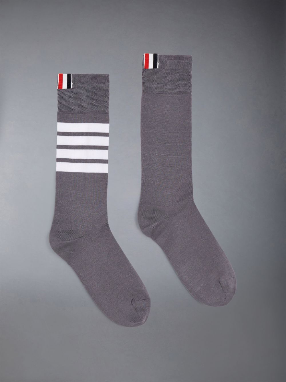 Calcetines Thom Browne 4-Bar stripe Mujer Gris | LTJ42U26594