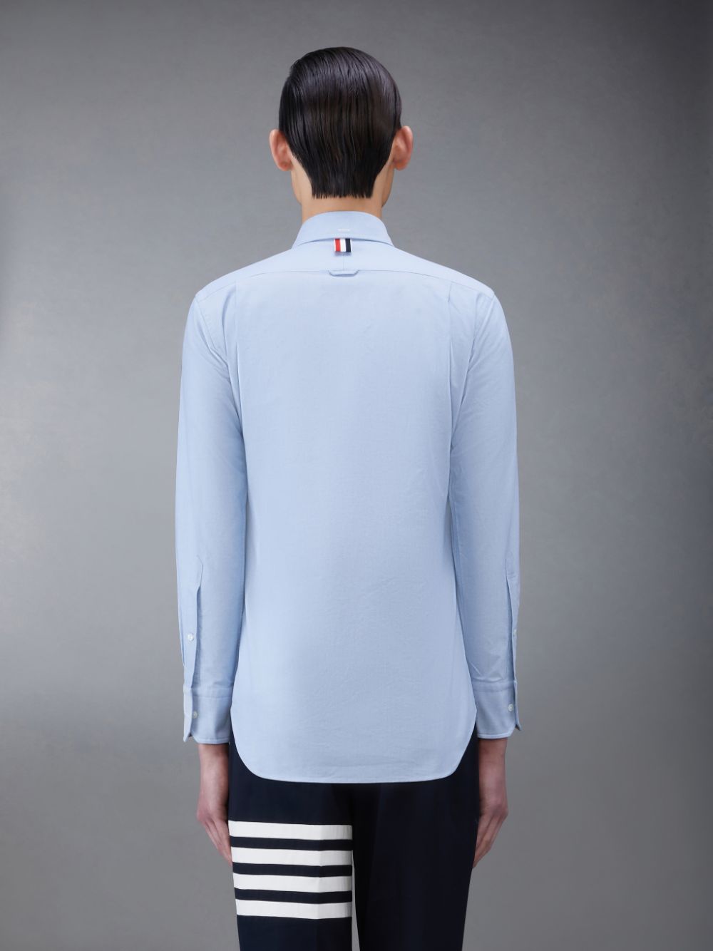 Camisas Thom Browne Classic Oxford Button-Down Hombre Azules | QCN56S29351
