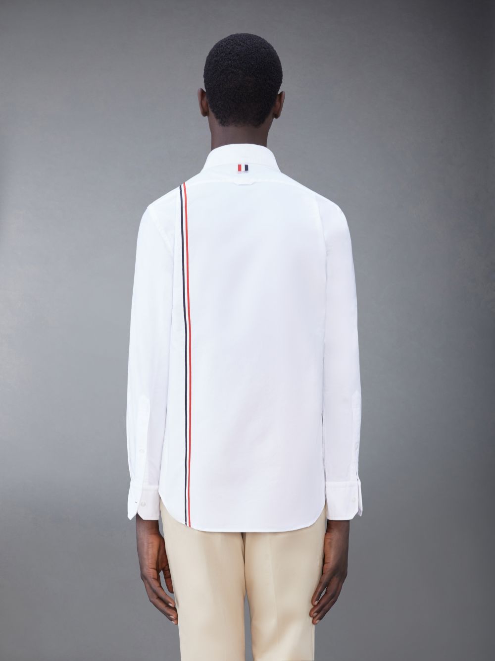 Camisas Thom Browne Cotton Oxford Hombre Blancas | DKD88O13765
