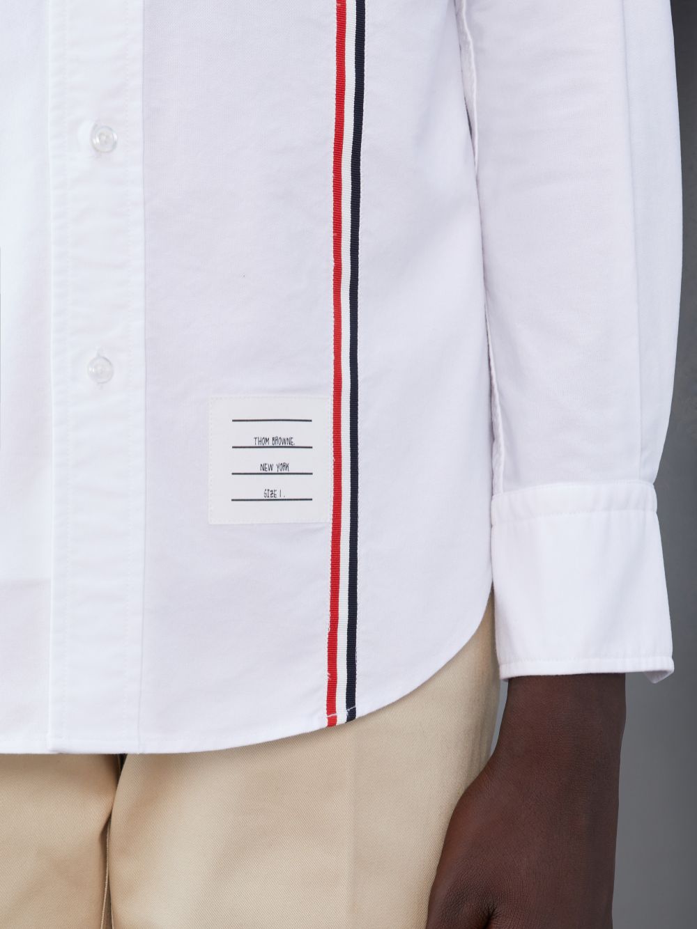 Camisas Thom Browne Cotton Oxford Hombre Blancas | DKD88O13765