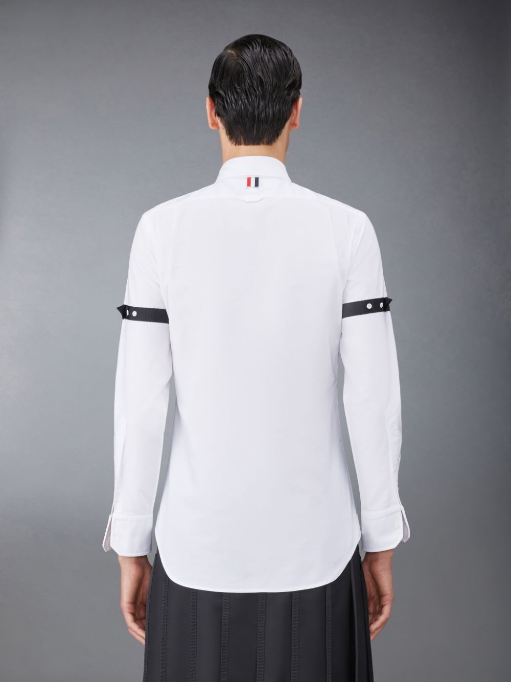 Camisas Thom Browne Oxford Armband Hombre Blancas | VCN93F91549