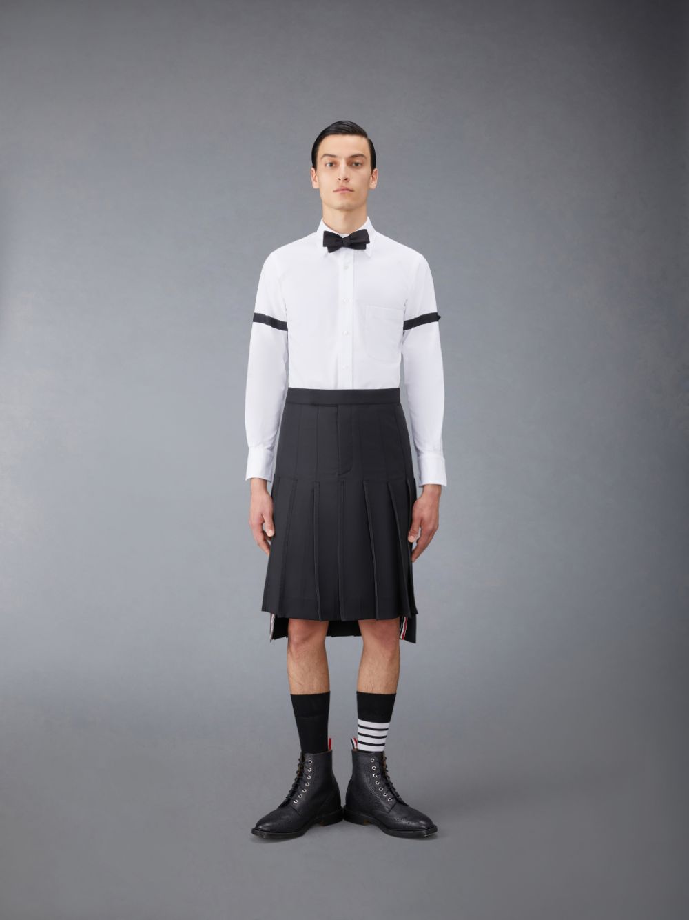 Camisas Thom Browne Oxford Armband Hombre Blancas | VCN93F91549