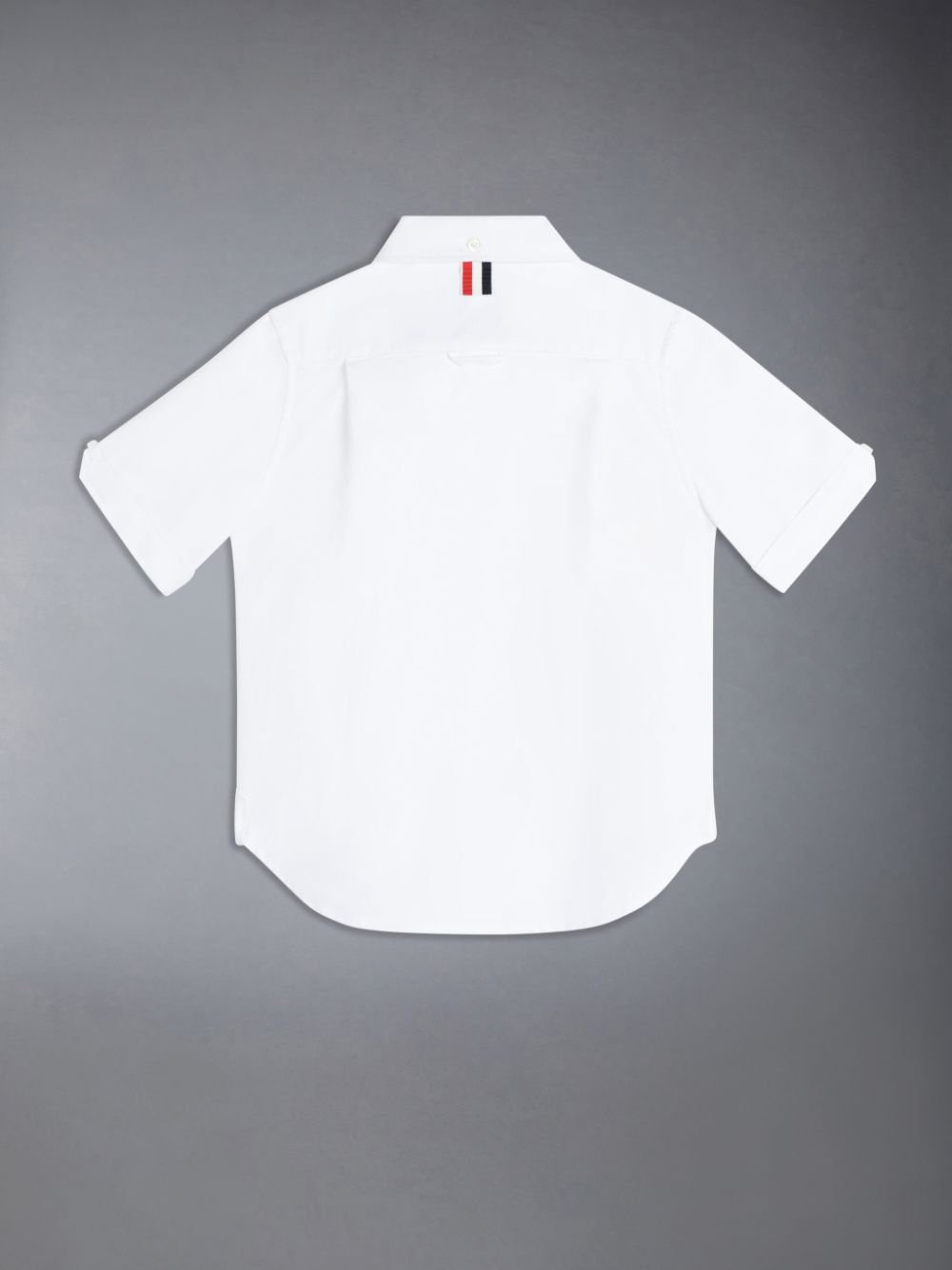 Camisas Thom Browne Oxford Round Collar Niño Blancas | FIU52B78647