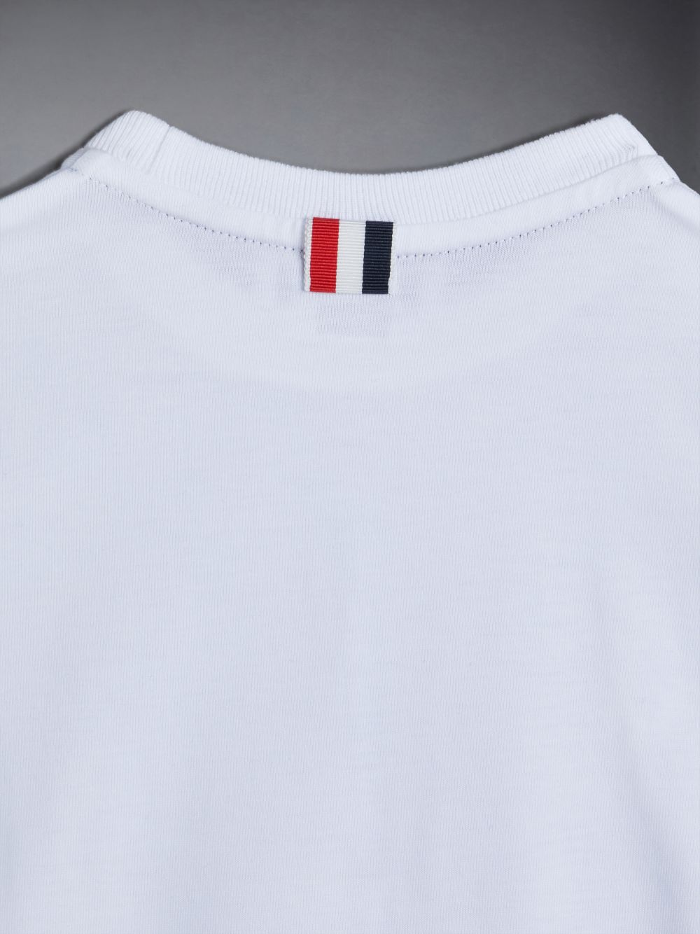 Camiseta Thom Browne Cotton Hector Niño Blancas | DXX52C99683