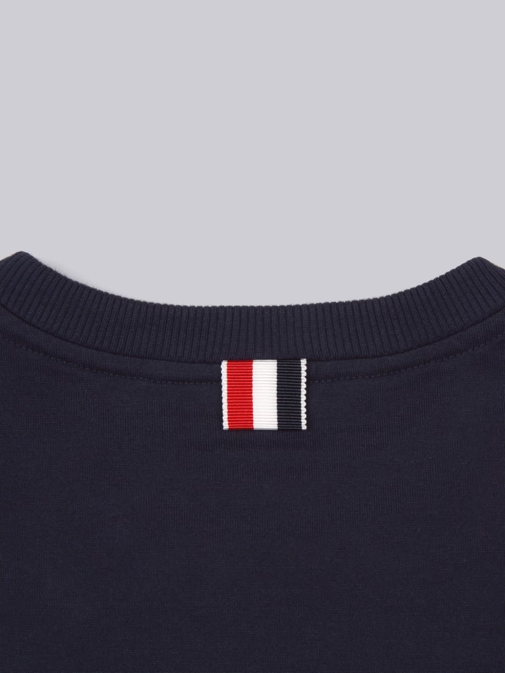 Camiseta Thom Browne Cotton Jersey Short Sleeve Niño Azul Marino | NKX75A25903
