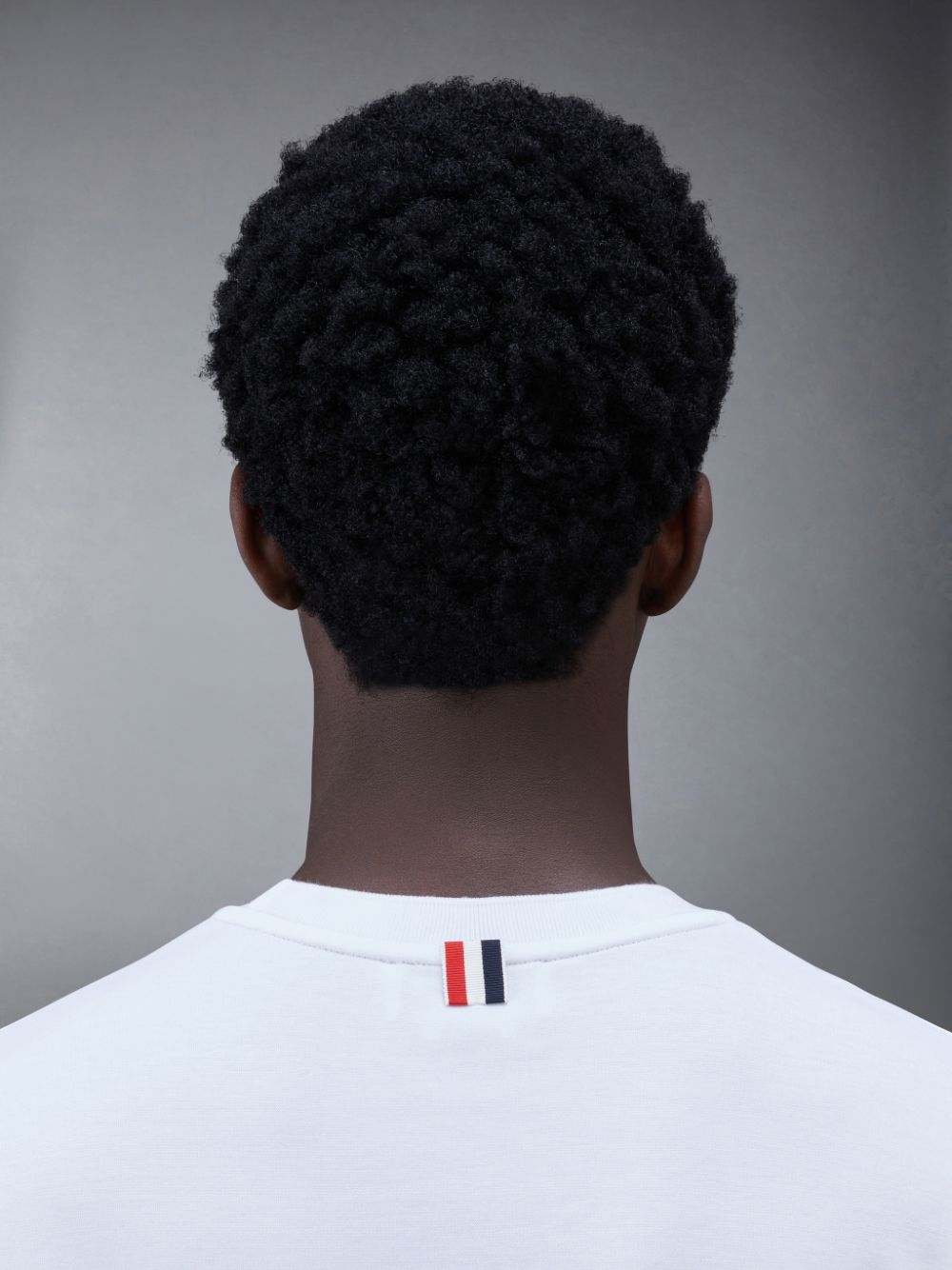 Camiseta Thom Browne Cotton Milano Oversized Pocket Hombre Blancas | ZRW81I33171