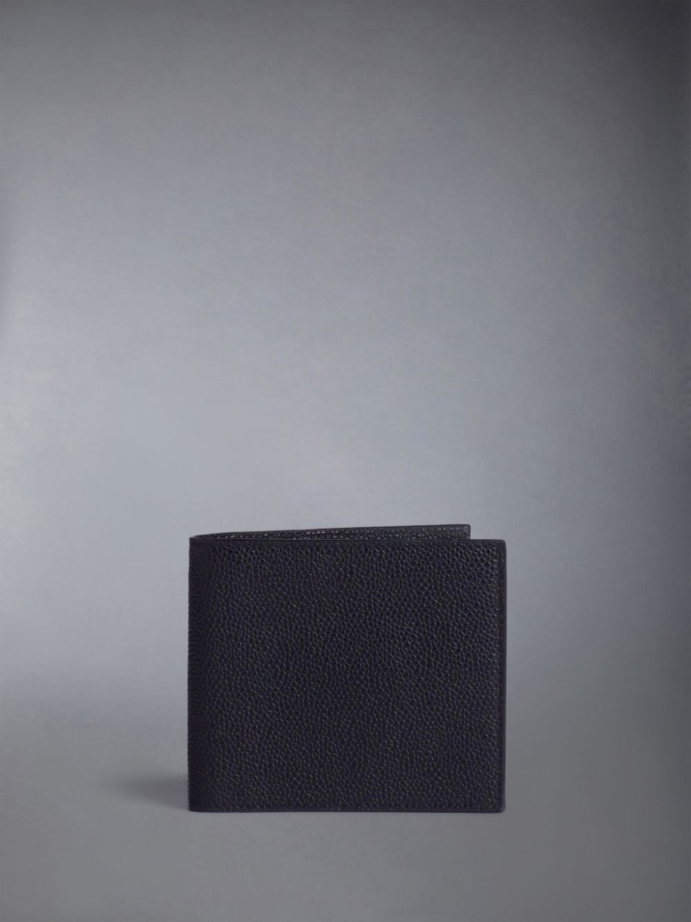 Carteras Thom Browne Pebble Grain Bifold Hombre Negras | KVO52N23830