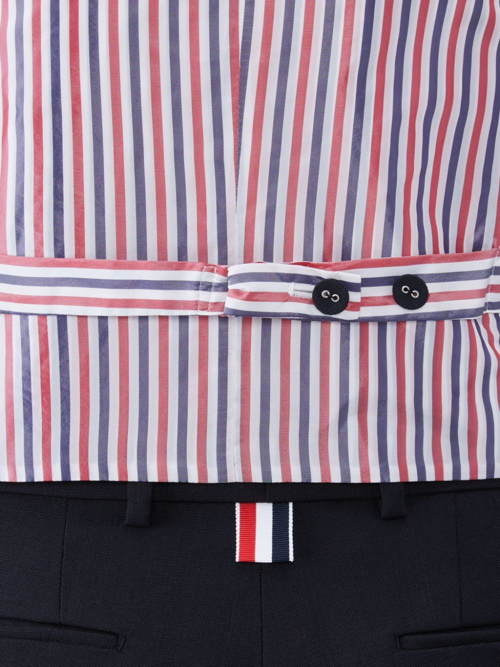 Chaleco Thom Browne Fresco Classic 5-Button Mujer Negras | XPA23F77741