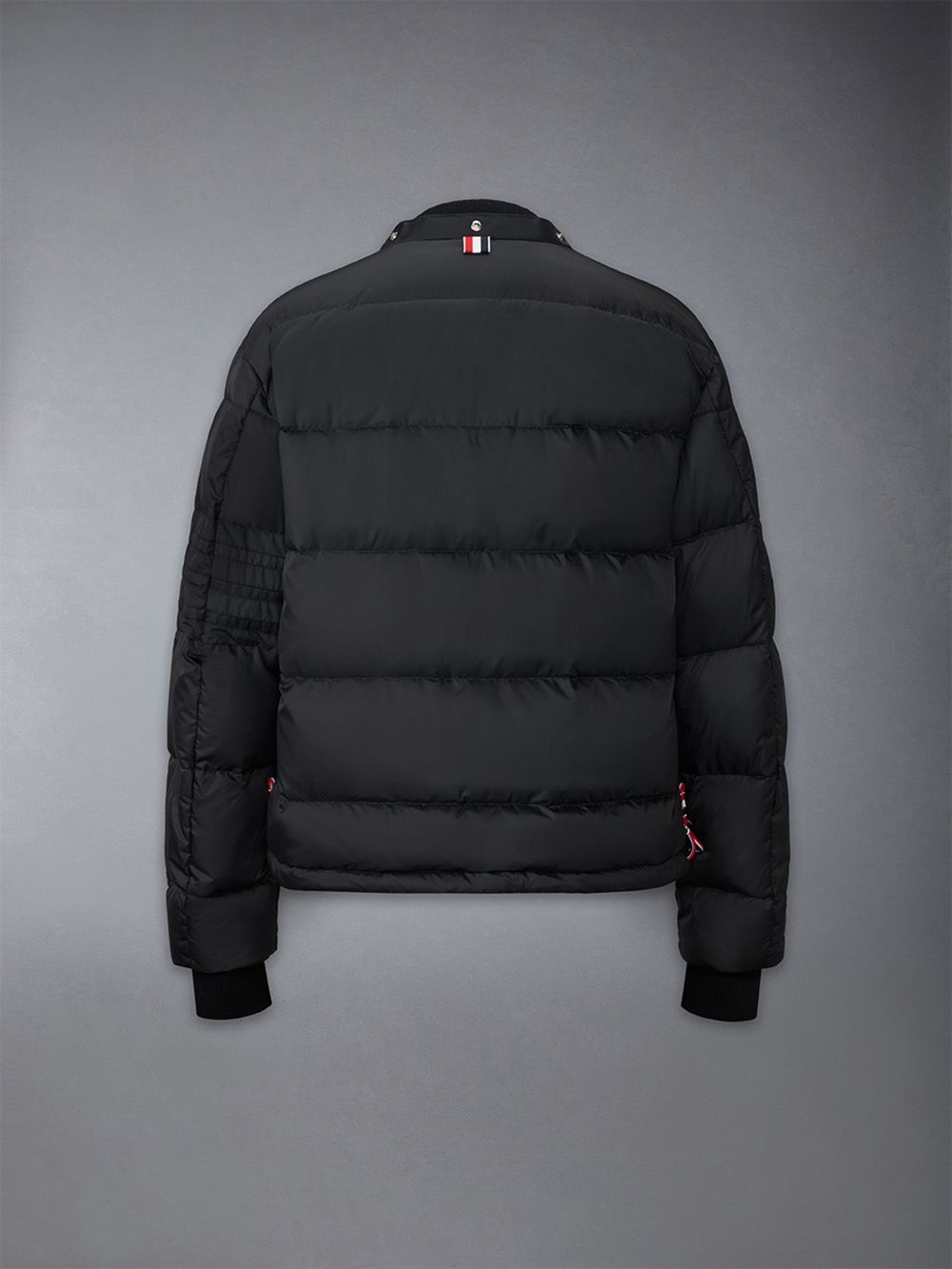 Chaquetas Thom Browne Downfilled 4-bar Hooded Bomber Hombre Negras | KPU93J16174