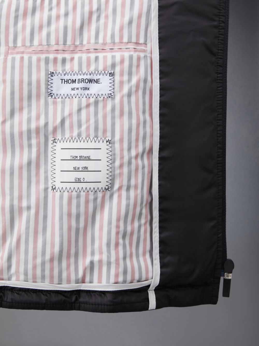 Chaquetas Thom Browne Downfilled Nylon Quilted Hooded Hombre Negras | JBD69X71468