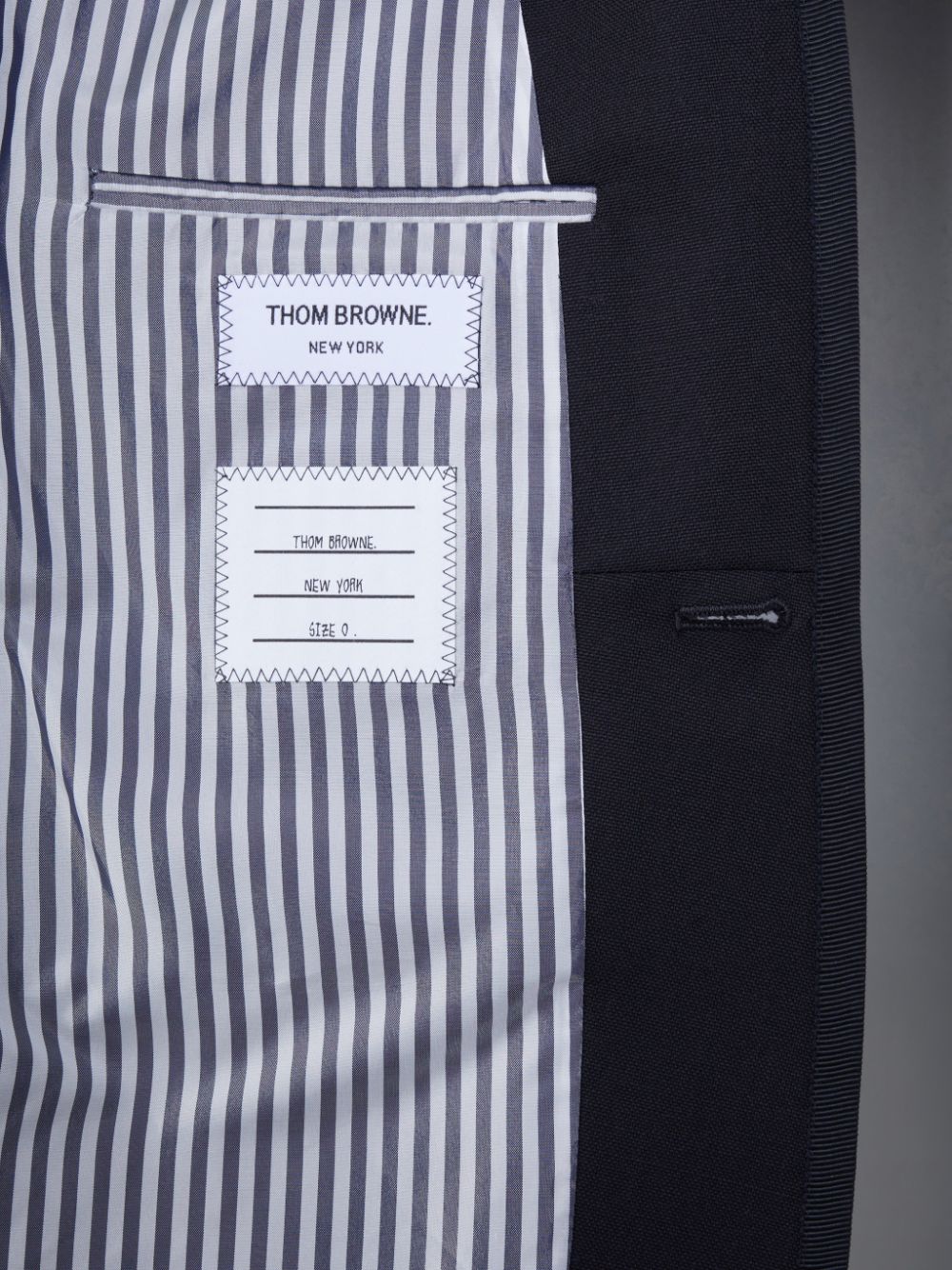Chaquetas Thom Browne Wool Classic Tipping Hombre Negras | VXL61D57691