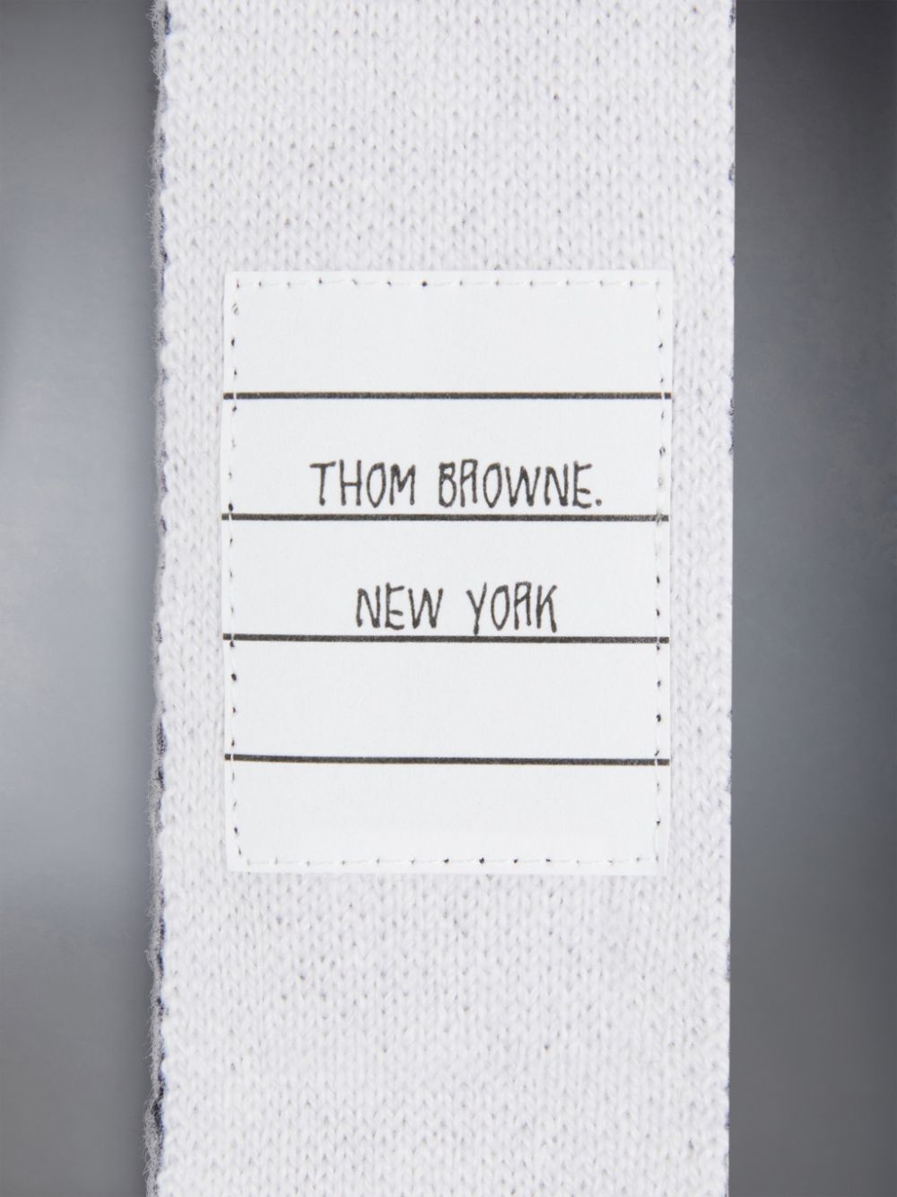 Corbatas Thom Browne Cashmere Knit 4-Bar Mujer Azul Marino | ASX54T53969