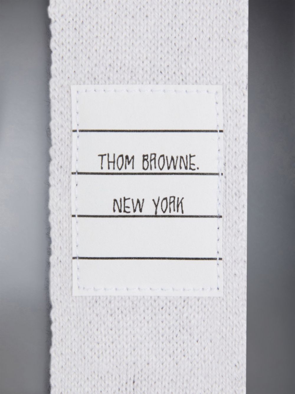 Corbatas Thom Browne Medium Cashmere Knit 4-Bar Mujer Gris | TVI70W78062