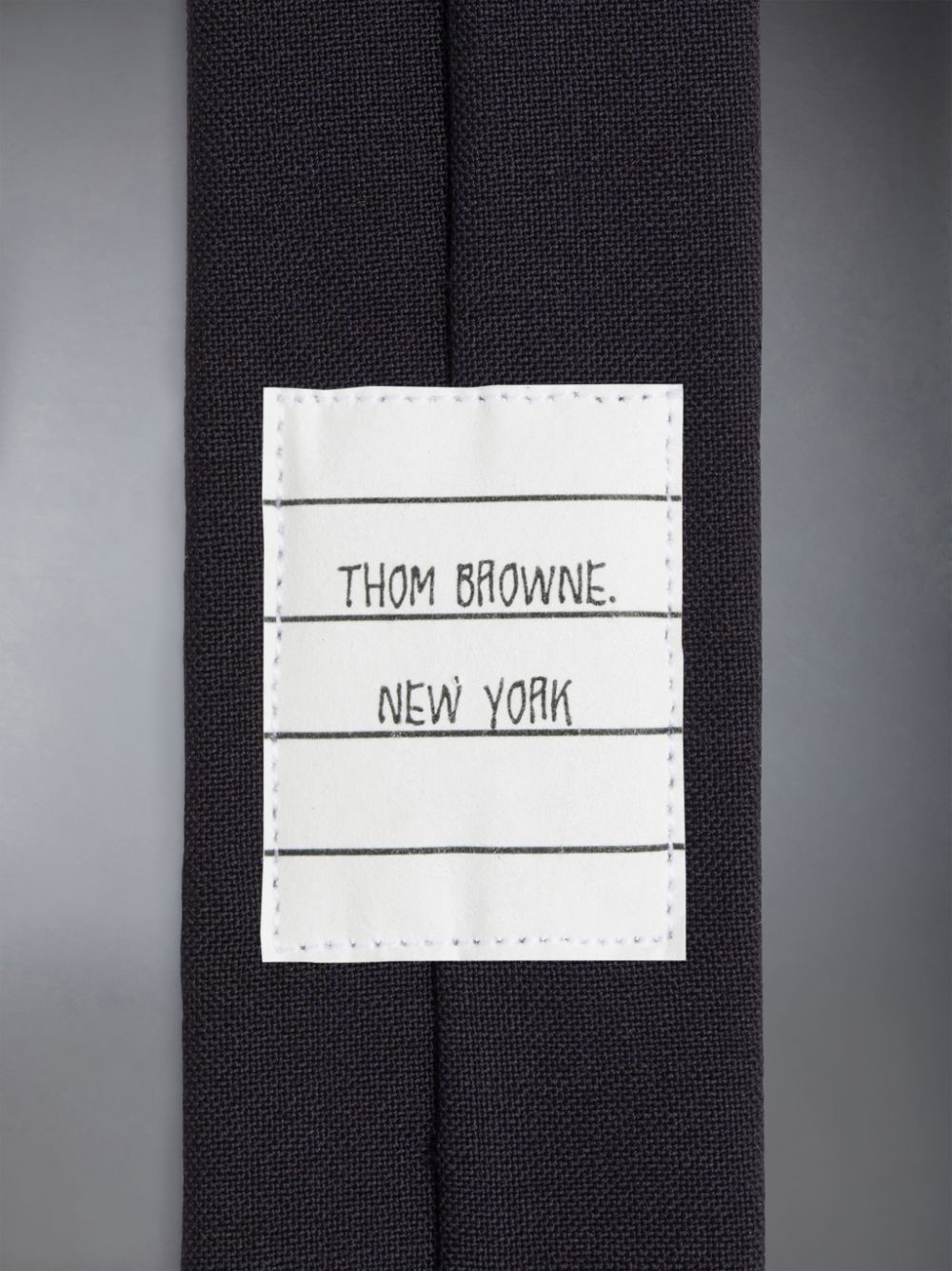 Corbatas Thom Browne Plain Weave 4-Bar Mujer Azul Marino | SMV69V42756