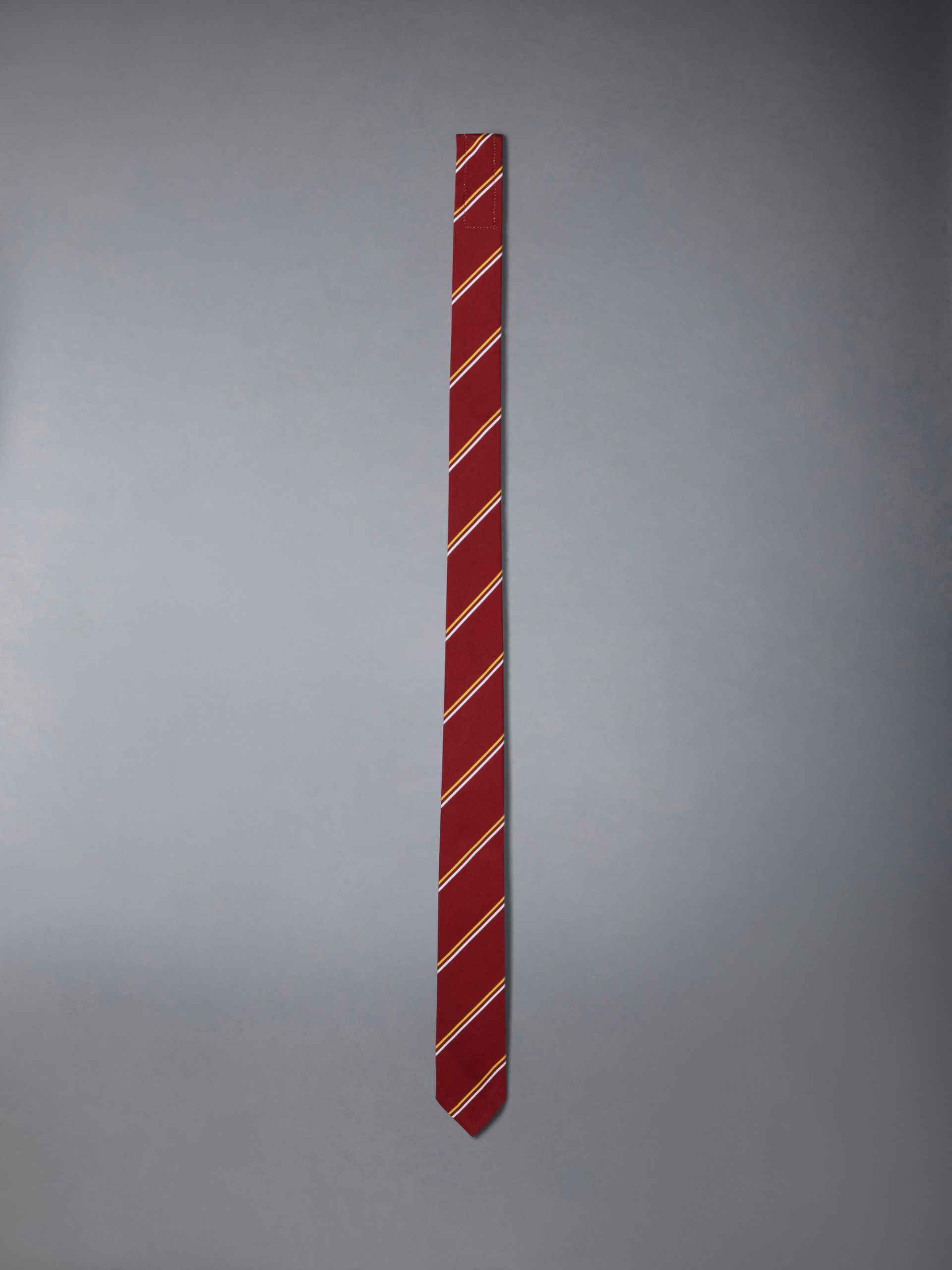 Corbatas Thom Browne Stripe Mogador Classic Mujer Rojas | JAF49J98428
