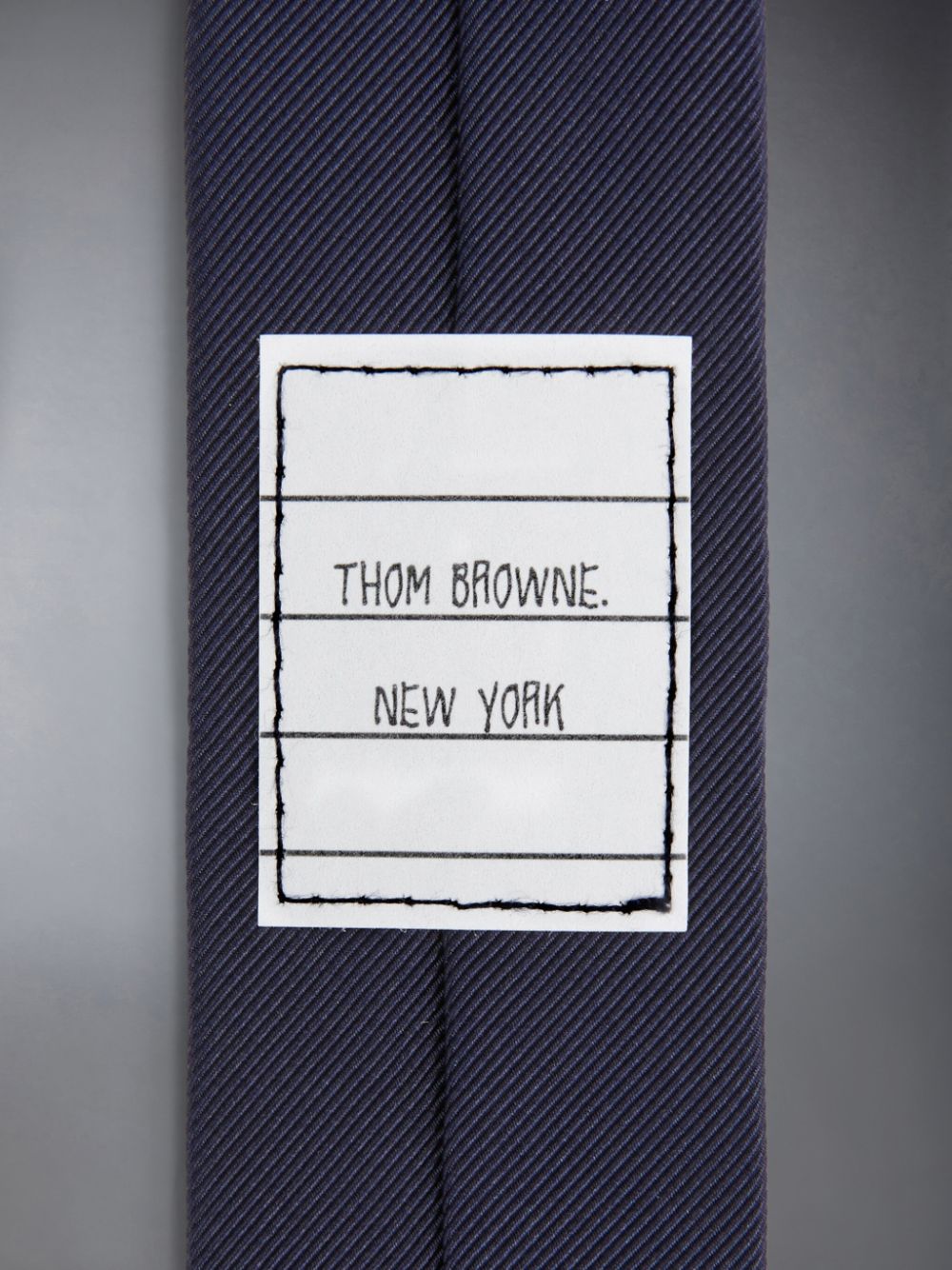Corbatas Thom Browne grosgrain stripe Hombre Azules | TDH52Y16113
