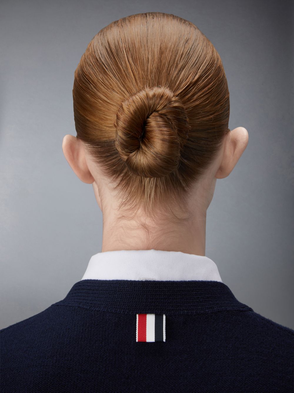 Cárdigan Thom Browne Merino Wool Hector Fringe Classic Mujer Azules | PNE13F11911