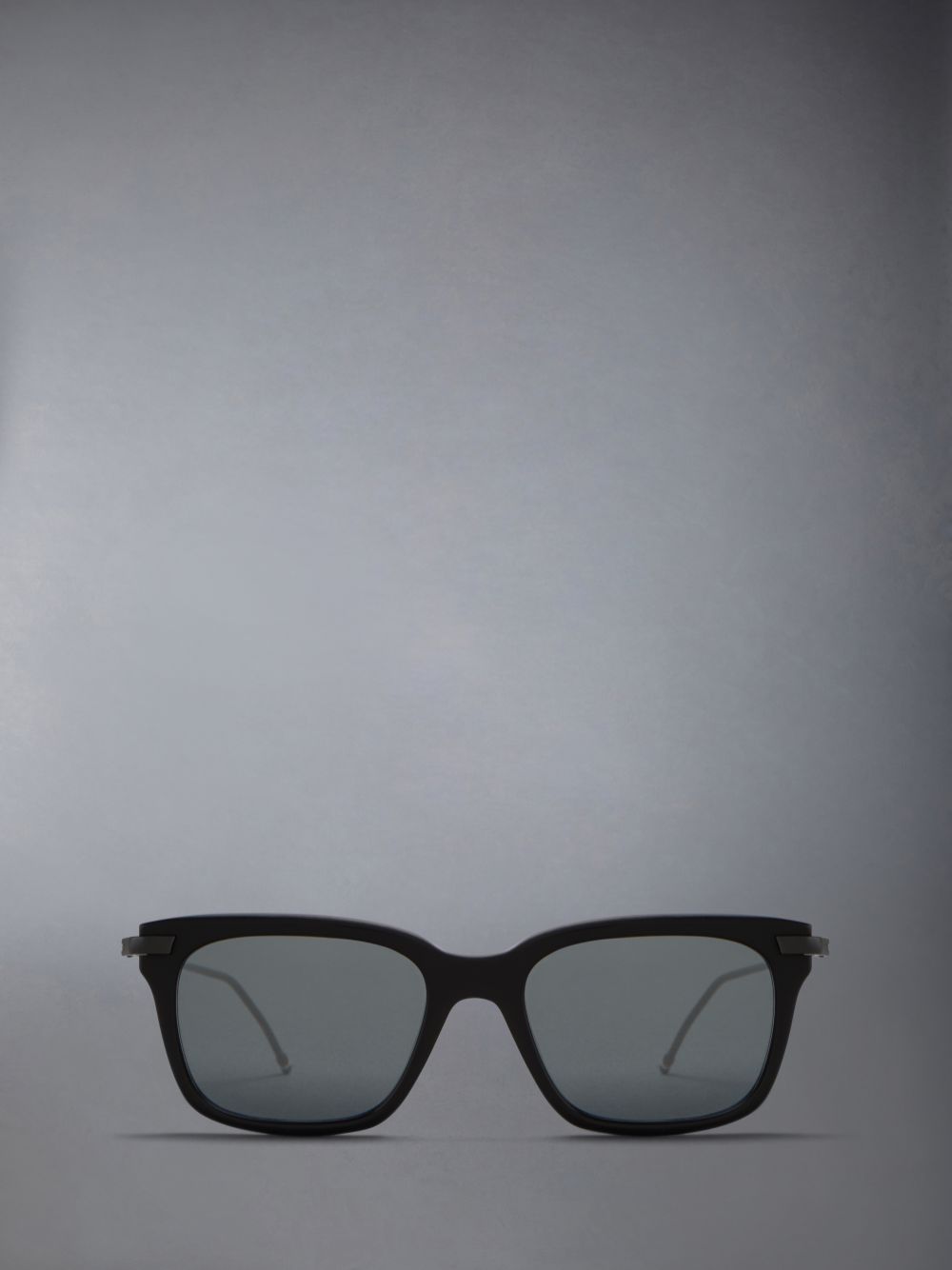 Gafas de Sol Thom Browne Acetate And Titanium Rectangular Hombre Negras | KRD54C40766