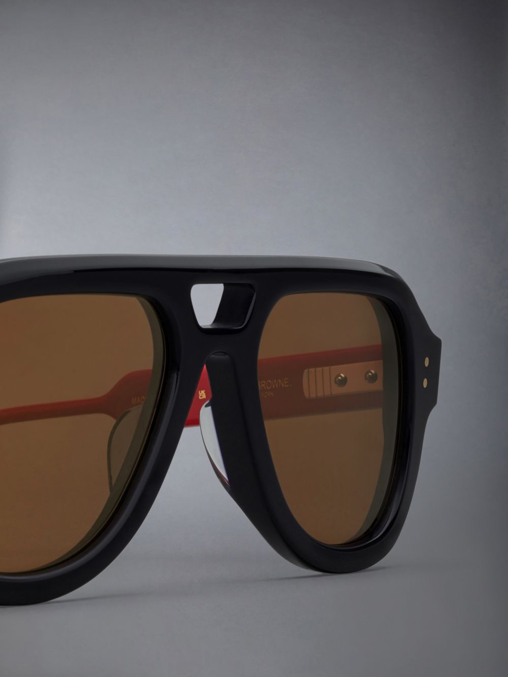 Gafas de Sol Thom Browne Acetate Aviator Mujer Azules | ULV08C60376