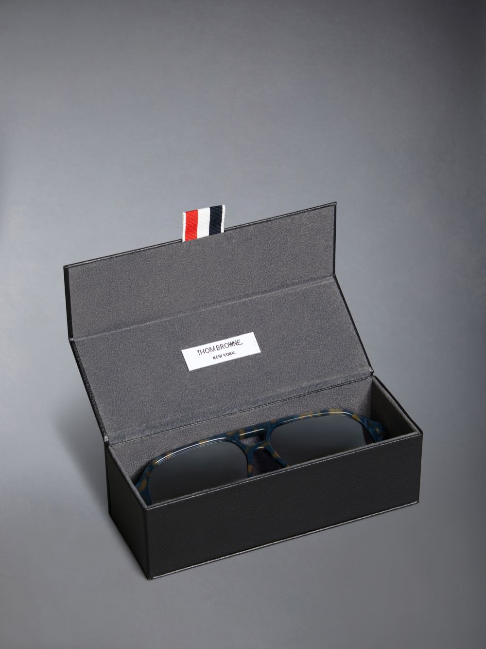 Gafas de Sol Thom Browne Acetate Aviator Mujer Azul Marino | IKK40Z13119