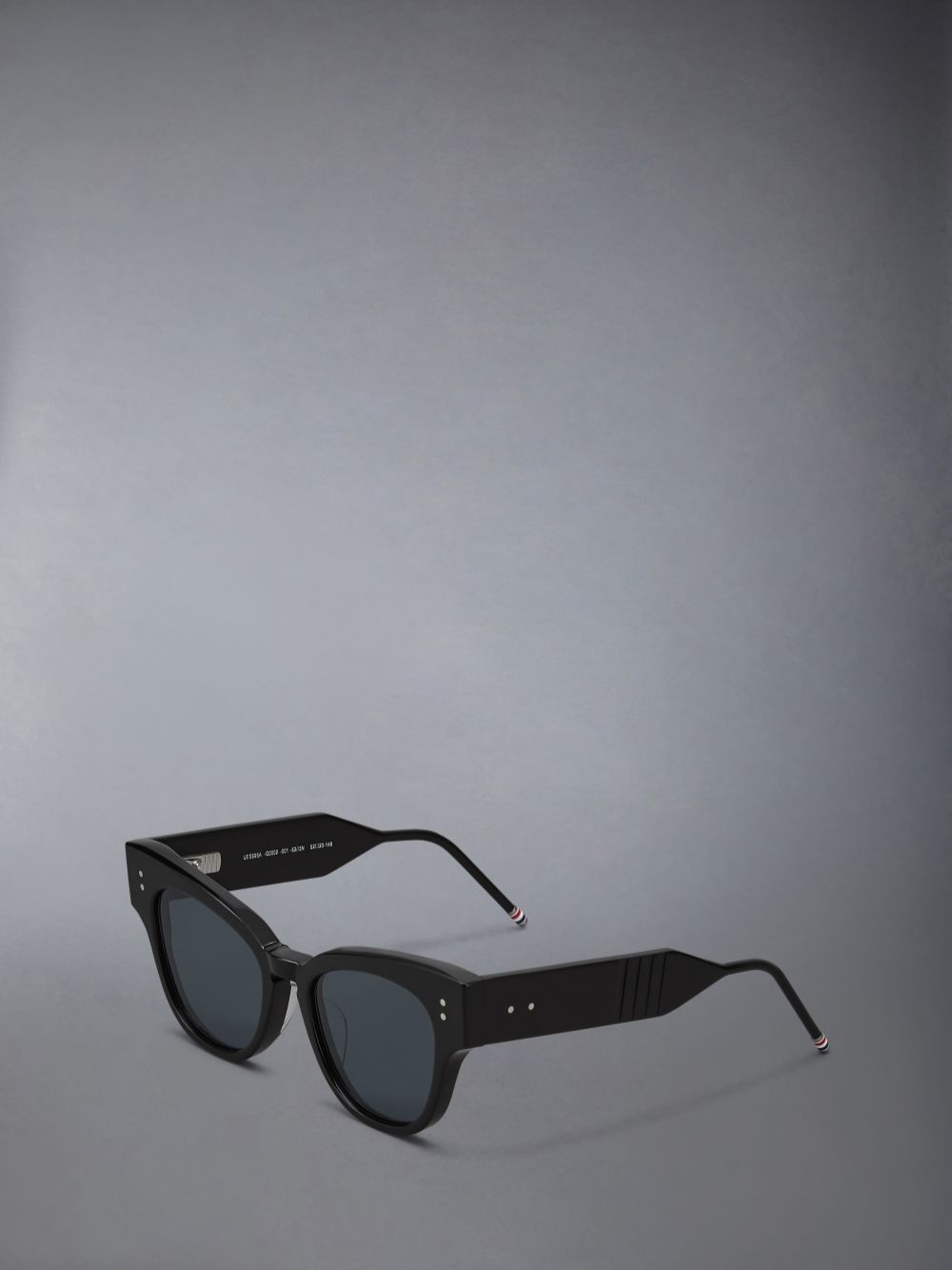Gafas de Sol Thom Browne Acetate Cateye Mujer Negras | PKD24Q91879