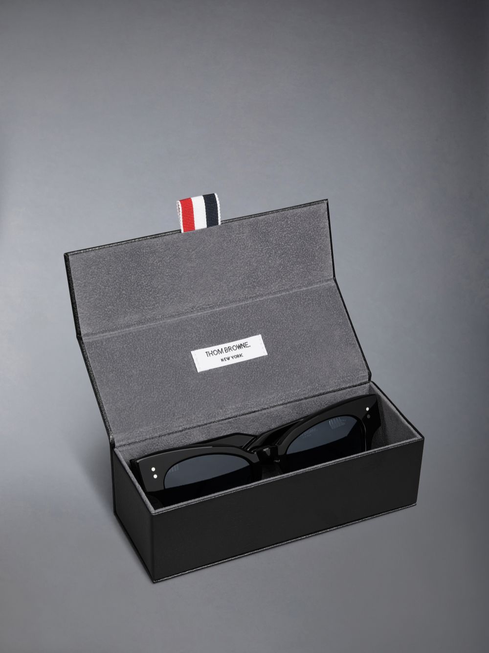 Gafas de Sol Thom Browne Acetate Cateye Mujer Negras | PKD24Q91879
