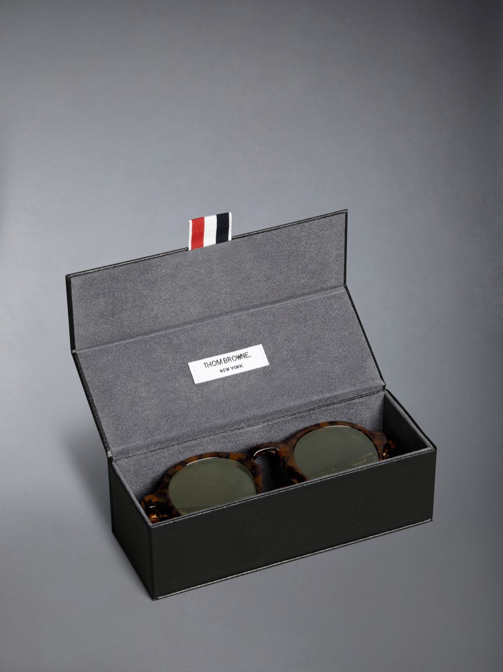 Gafas de Sol Thom Browne Acetate Round Hombre Marrones Oscuro | BPC08L31535