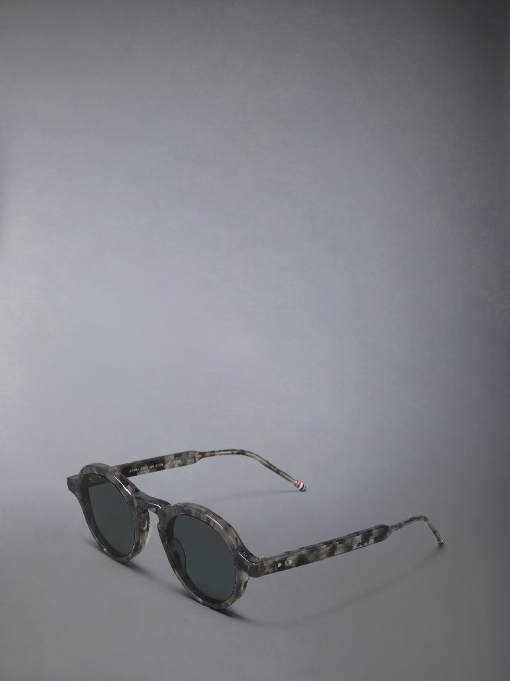 Gafas de Sol Thom Browne Acetate Round Mujer Gris | VJA40I11827
