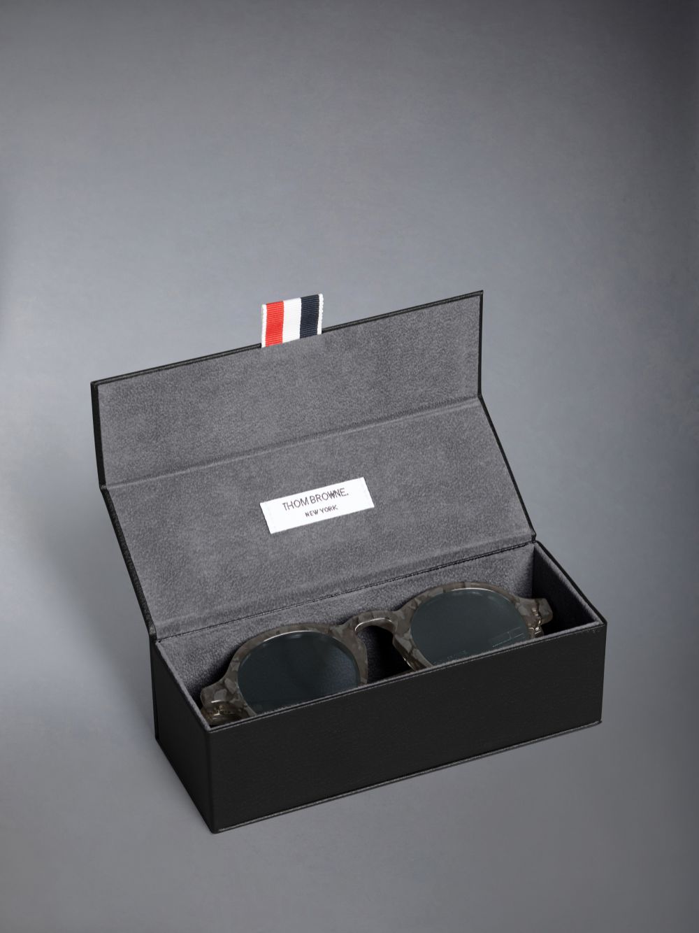 Gafas de Sol Thom Browne Acetate Round Mujer Gris | VJA40I11827