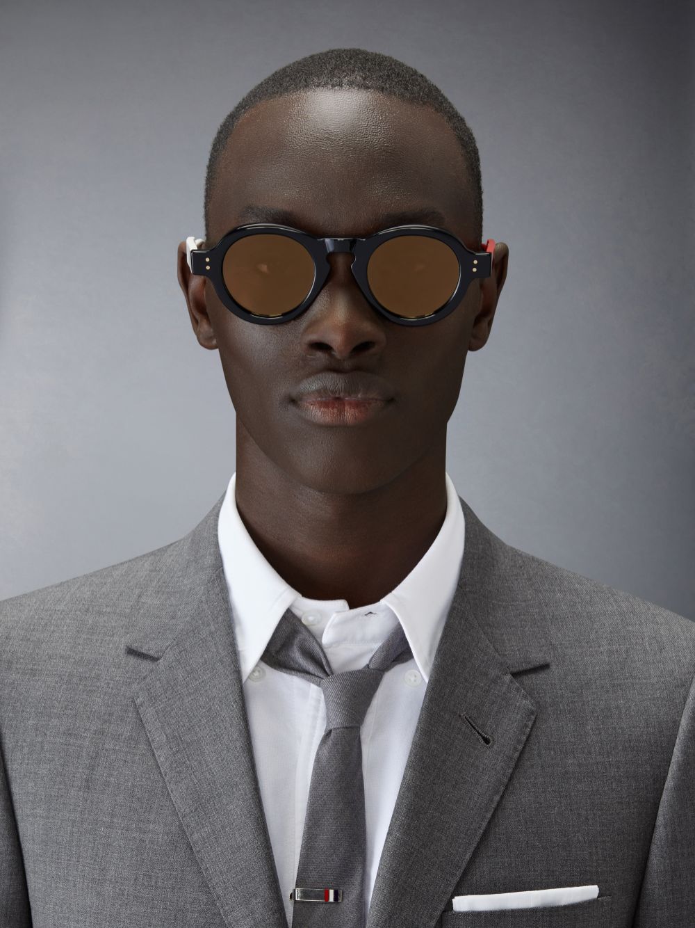 Gafas de Sol Thom Browne Acetate Round Mujer Azules | XAJ51F74699